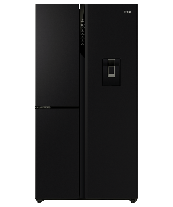 Three-Door Side-by-Side Refrigerator Freezer, 90.5cm, 575L, Water, pdp