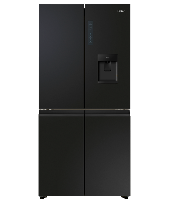 Quad Door Refrigerator Freezer, 83cm, 507L, Ice & Water, pdp